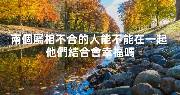兩個屬相不合的人能不能在一起 他們結合會幸福嗎